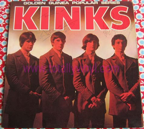 Totally Vinyl Records Kinks The Kinks Autographed Lp