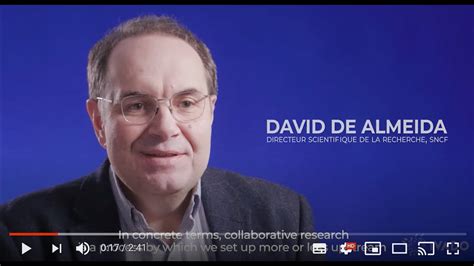 La Recherche Collaborative Sncf Ivado Avec David De Almeida Youtube
