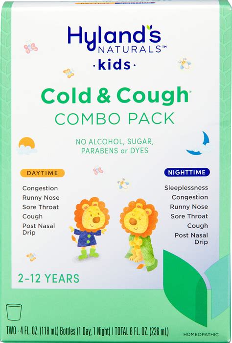 Buy Kids Cold Medicine For Ages 2 Hylands Naturals Kids Cold And Cough
