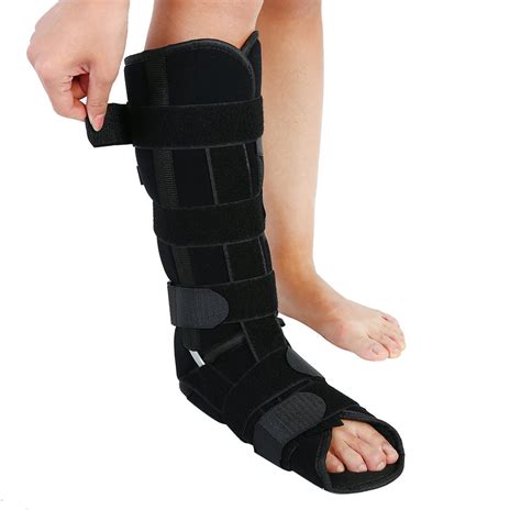 Walfront Medical Leg Brace Ankle Support Adjustable Leg Support Strap