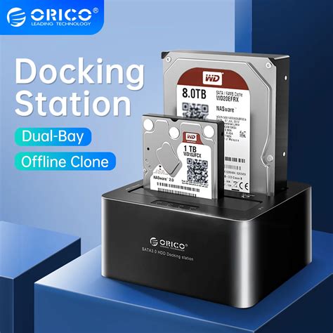 Orico Sata To Usb Multi Hard Drive Docking Station With Offline Clone Bay Hdd Docking