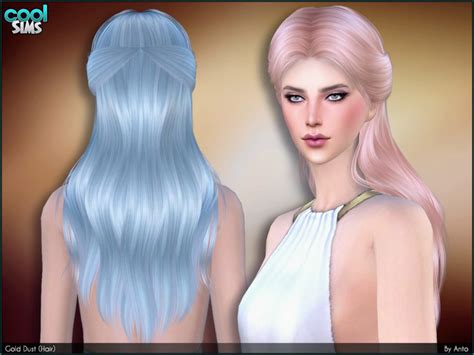 Anto Gold Dust Hair The Sims 4 Catalog