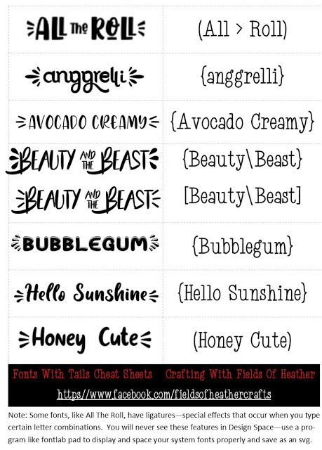 Cricut Fonts With Tails Ideas This Is Edit