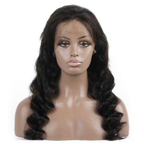 loose wave virgin indian hair lace front wigs lfwplw