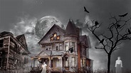 37 Haunted House HD Wallpapers | Background Images - Wallpaper Abyss