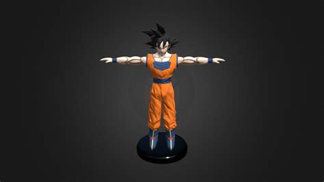 Goku 3d Model By Hugo0212 1e2ee8b Sketchfab