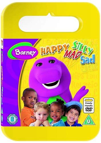 Barney Happy Mad Silly Sad Carry Case Dvd Edizione Regno