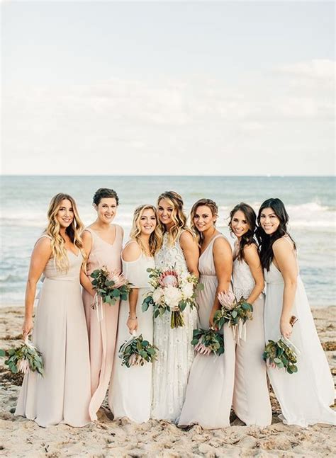 30 Chic Beach Bridesmaid Dresses Beach Wedding Bridesmaid Dresses