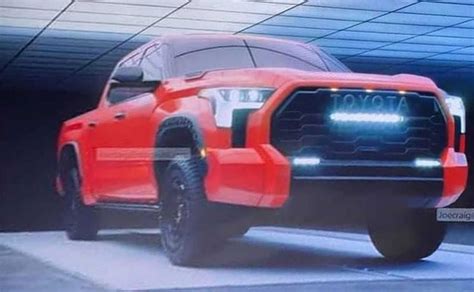 2022 Toyota Tundras Images Leaked Ahead Of Global Debut