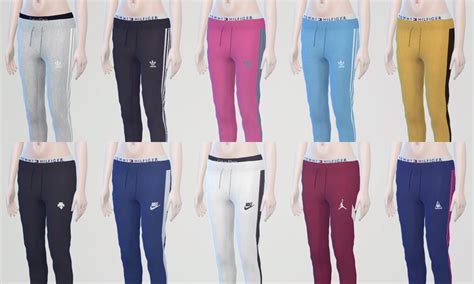 My Sims 4 Blog Jogger Sets For Males And Females By Ooobsooo