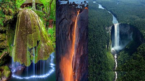 Most Beautiful Waterfalls From Around The World Youtube
