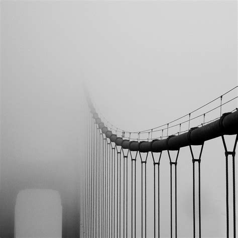 Foggy Bridge Landscape Ipad Air Wallpapers Free Download