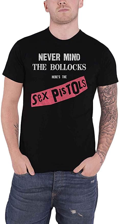 The Sex Pistols T Shirt Never Mind The Bollocks Band Logo Nue Offiziell