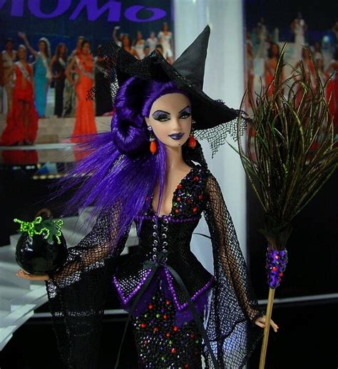 Miss Halloween Barbie Halloween Barbie Gowns Barbie Collector Dolls