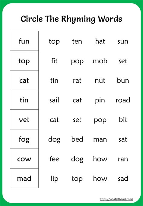 Get the tools to develop word study lessons with more mature and complex vocabulary that will challenge your students to. rhyming-words-worksheets-for-grade-2 - Your Home Teacher