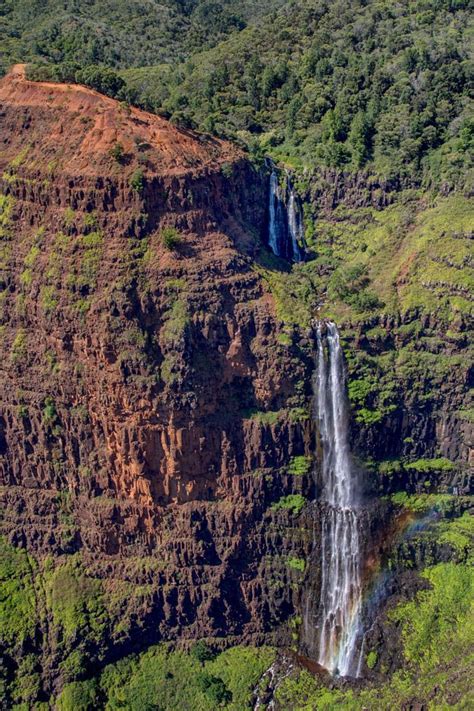 Beauty Rendezvous Rainbow Falls Kauai Kauai Hawaii