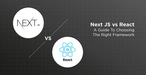 Next Js Vs React A Guide To Choosing The Right Framework
