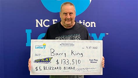 North Carolina Man Wins More Than 133000 On Fast Play Lottery Ticket