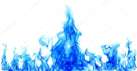 Blue Fire Flames Stock Photo By ©trybex 14304619