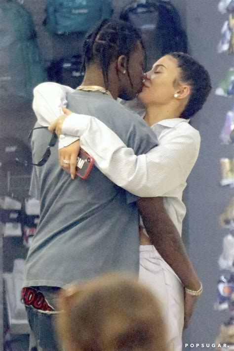 Kylie Jenner And Travis Scott Kissing In Nyc May 2018 Popsugar Celebrity