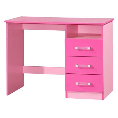 marina pink gloss  tone dressing table ark furniture