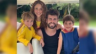 Shakira y Piqué toman merecidas vacaciones con sus hijos Milan y Sasha ...