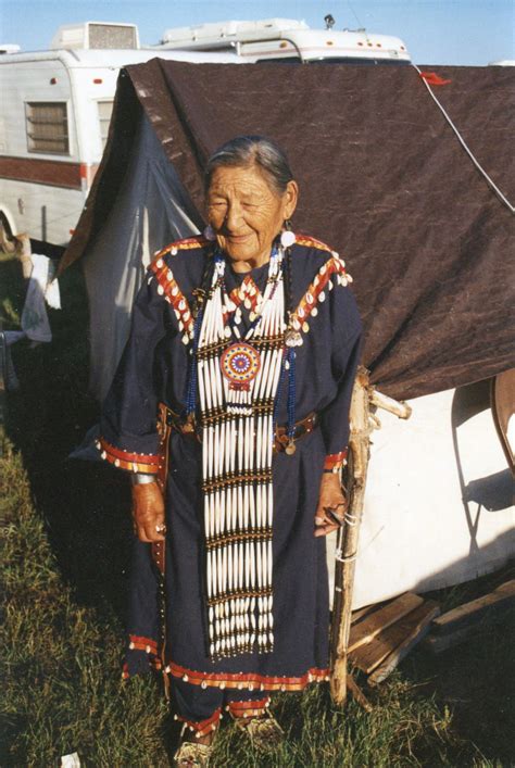 Grandma Adelia Thin Elk Long Fox Eagle Butte Cheyenne River Sioux Rez Powwow Native