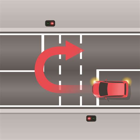 Traffic Lights U Turns And Overhead Lane Controls Transport And