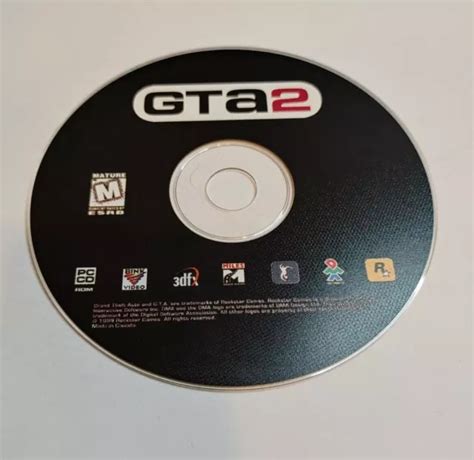 Grand Theft Auto 2 1999 Rockstar Games Gta2 Pc Cd Rom Disk Only
