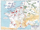 [Map] Map depicting Allied bomber offensive plans in the Normandy ...