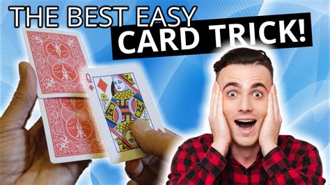 card magic tricks for beginners easy revealed the best easy card trick for beginners youtube