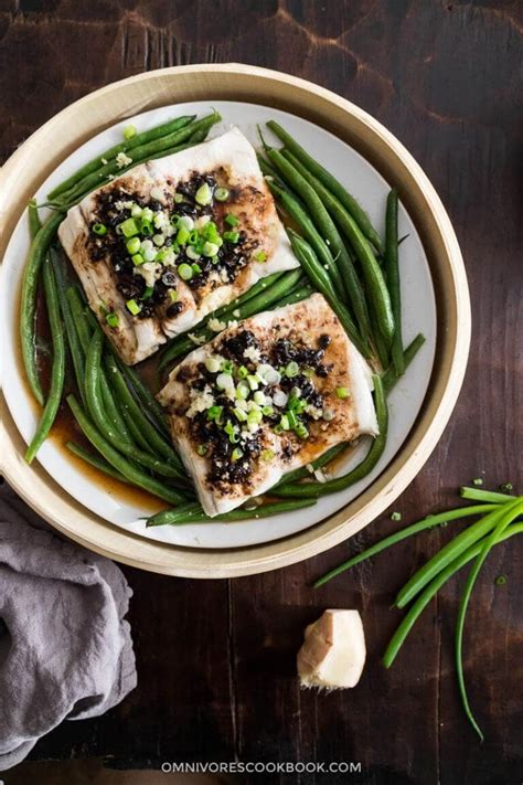 Steamed Fish With Black Bean Sauce Plus Baked Version Omnivores