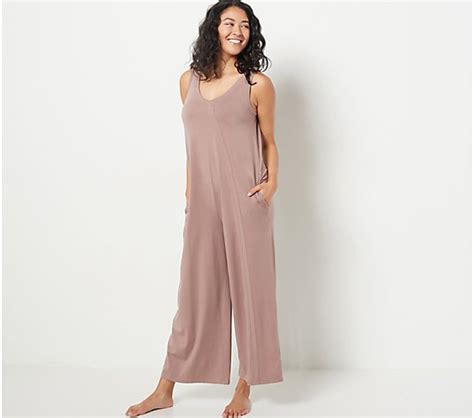 As Is Anybody Regular Cozy Knit Luxe Jumpsuit With Band Detail