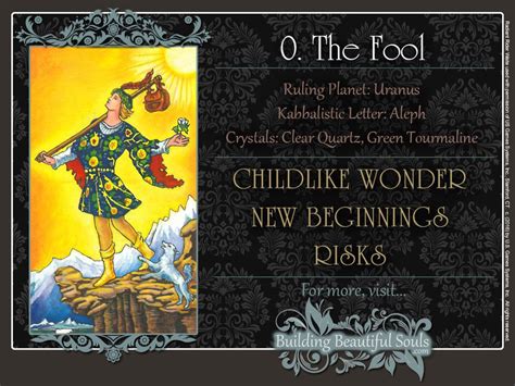 The fool's position in your spread reveals which aspects of your life may be subject to change. The Fool Tarot Card Meanings | Tarot card meanings, Tarot meanings, Tarot learning