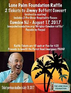 Win Jimmy Buffett Tickets Pre Show Hospitality Passes For Charity