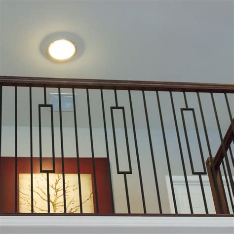 Single Rectangle Modern Iron Baluster Affordable Stair Parts