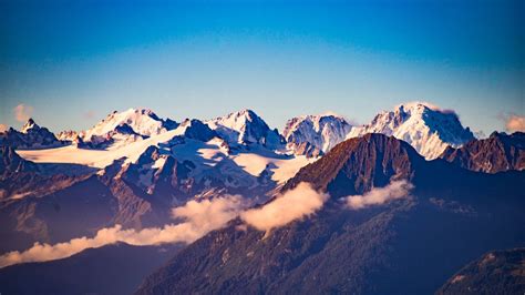 Swiss Alps 4k Wallpaper Mountains Summit Peaks Switzerland 5k