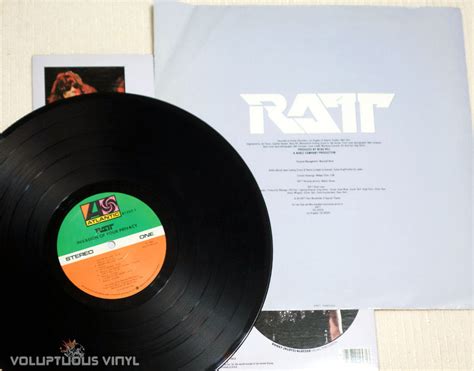 Ratt ‎ Invasion Of Your Privacy 1985 Vinyl Lp Album Voluptuous