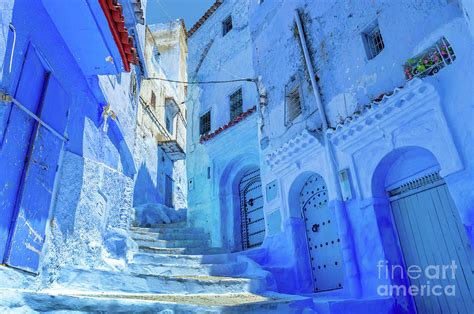 The Blue City Chefchaouen Morocco Photograph By Louise Poggianti Pixels