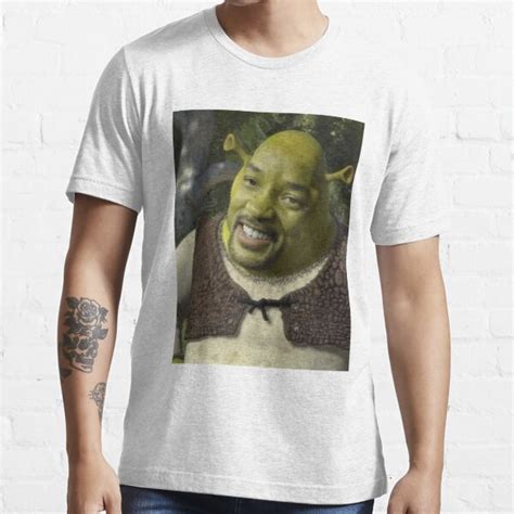 Will Smith X Shrek T Shirt For Sale By Eliapsjackson Redbubble