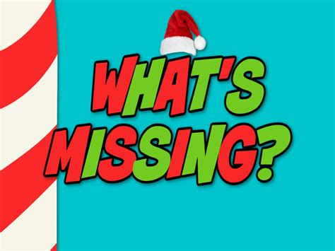 Whats Missing? Christmas Screen-Based Game - Deeper KidMin