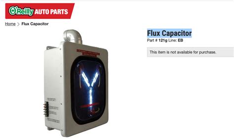 Oreillys Flux Capacitor Is Here To Get Us Out Of 2020 Altdriver