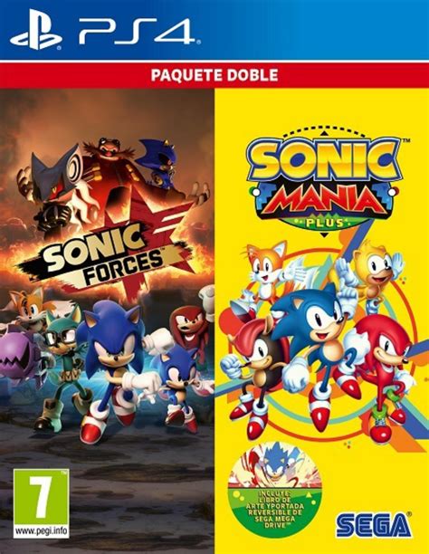 Sonic Forces Sonic Mania Plus Ps4 Videojuegos De Ps4