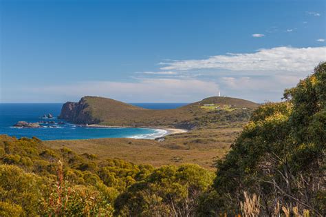 South Bruny National Park And Lighthouse Bruny Island Tasmania Stock