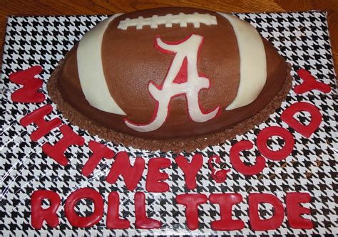 Alabama Football Cake Roll Tide