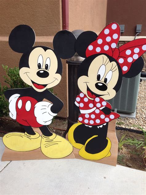 Minnie Mouse Cutout Mickey Mouse Cutout Minnie By Cutitoutcustoms