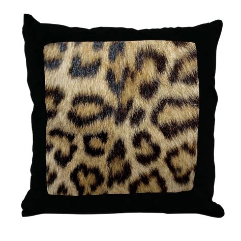 Leopard Print Throw Pillow By Expressivemind
