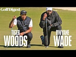 A Round with Tiger: Celebrity Playing Lessons - Dwyane Wade - YouTube