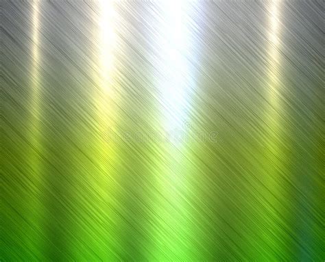Metal Silver Green Texture Background Brushed Metallic Texture Plate