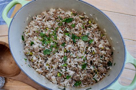 Middle Eastern Lamb Rice Recipe From Lucy Loves Food Blog